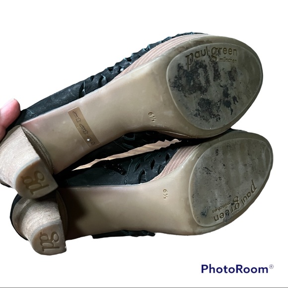 Womens Paul Green Bravo Peep Toe Caged Booties size 8.5 - Picture 5 of 6